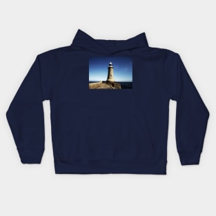 Tynemouth Lighthouse Kids Hoodie